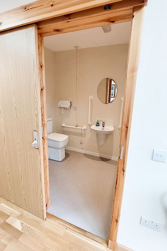 Accessible shower room