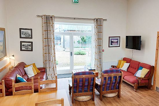 Lounge with views of the garden